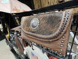 JS Farm and Ranch Winnie Feed Store Country Work Clothes Leather Wallet